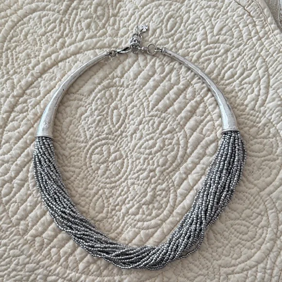 Lucky Brand Silver Multi-Strand Necklace - Picture 1 of 4